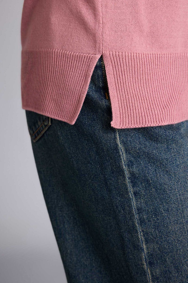 ديفاكتو بلوفر تريكو بيزك قصة مريحة برقبة مستديرة - Image 3